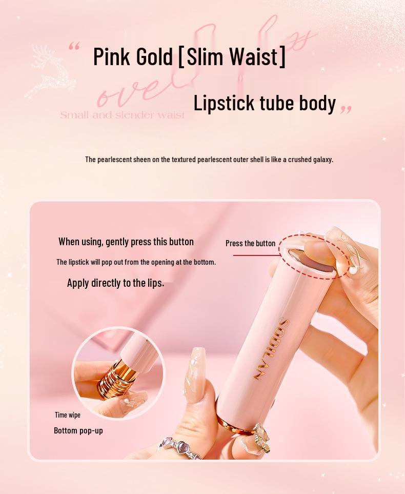 Sotilan One Deer Deep Affection Makeup Set: Lipstick and Cushion Gift for Wife/Girlfriend