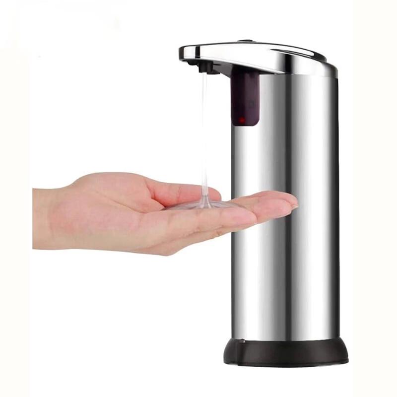 TLXT 250ml Automatic Stainless Steel Soap Dispenser