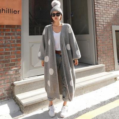 Women Cardigan Valentines Day Clothes Heart Embroidery V Neck Single Breasted Long Sleeve Sweater Tops Streetwear