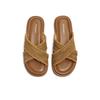 TEENMIX Women's Retro Woven Bohemian Flat Sandals