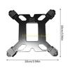 B03C Adjustment CPU Backplanes Desktop Backplates Heat Dissipation Bracket for 1700X/115X/1366 Mounting Base Radiators