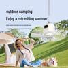 USB Rechargeable Portable Fan with Remote Control for Camping, Dorms, and Outdoor Use