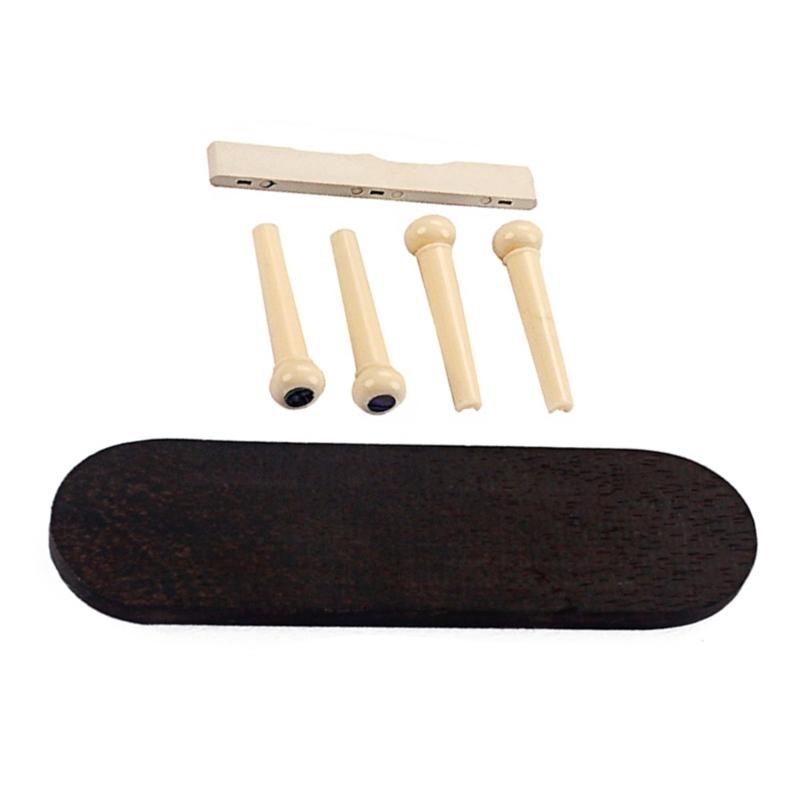 Ukulele Slotted Bridge Pin Ukulele Parts Accessories Ukulele Saddle Replacement