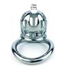 FRRK Built in Stealth Lock Cock Cage SM Hex Lock Male Chastity Device Bondage Restriction Abstainer Sex Toys For Men Gay Adult Pleasure Products