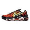 Nike Air Max Plus Sunset Gradient Men Sneakers Orange Team-Orange Volt DR8581-800