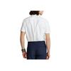 Polo Ralph Lauren Logo Embroidered Loose Fit Straight Cut Short Sleeve Polo Shirt Men Polo Shirts White MNPOWOV1N820332-100