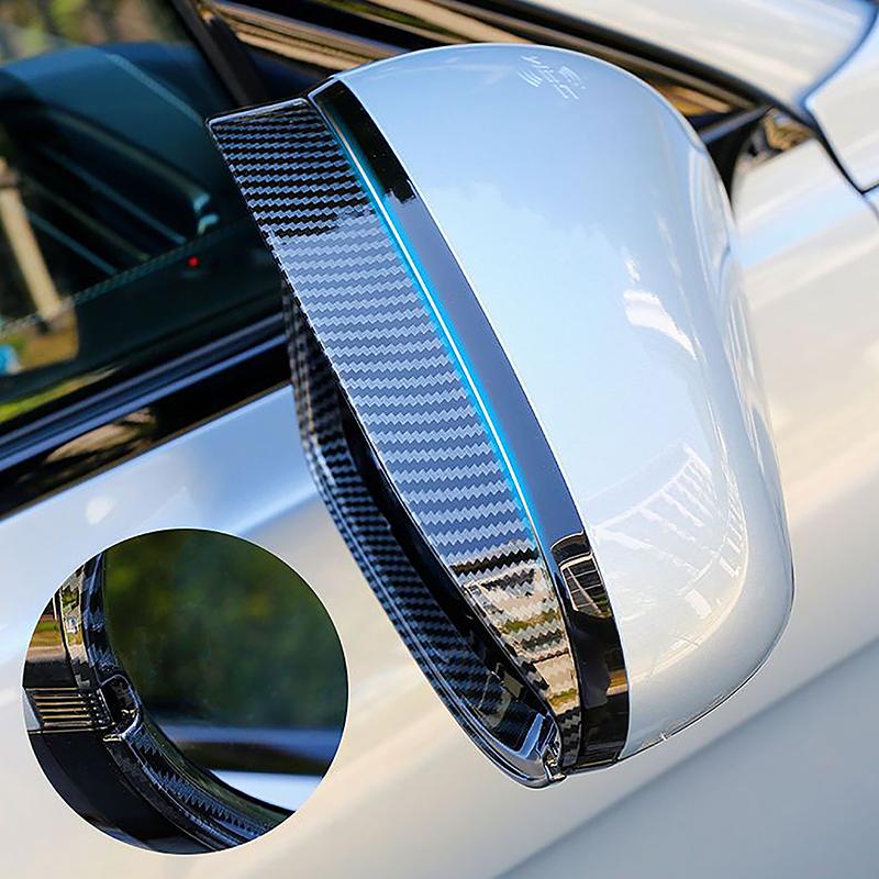 Car Styling Rearview Mirror Rain Guard Frame Decoration Cover Trim For BYD Seal EV -2024 Exterior Accessories