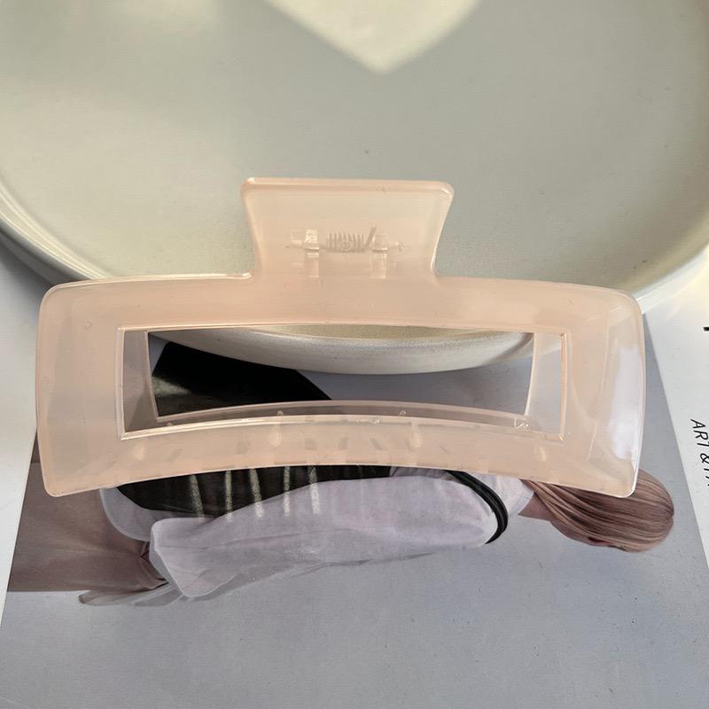 13Cm Oversized Claw Clips For Thick Hair Women Geometric Shark Clip Versatile Minimalist Hair Clip Claws Girls Hair Accessories