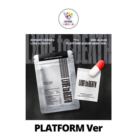 PLATFORM Ver Xdinary Heroes 7th Mini Album LXVE to DEATH