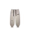 Spring 2026 Wheat Ear Embroidered Cotton Sweatpants for Kids - Loose, Cuffed, Casual Sports Pants