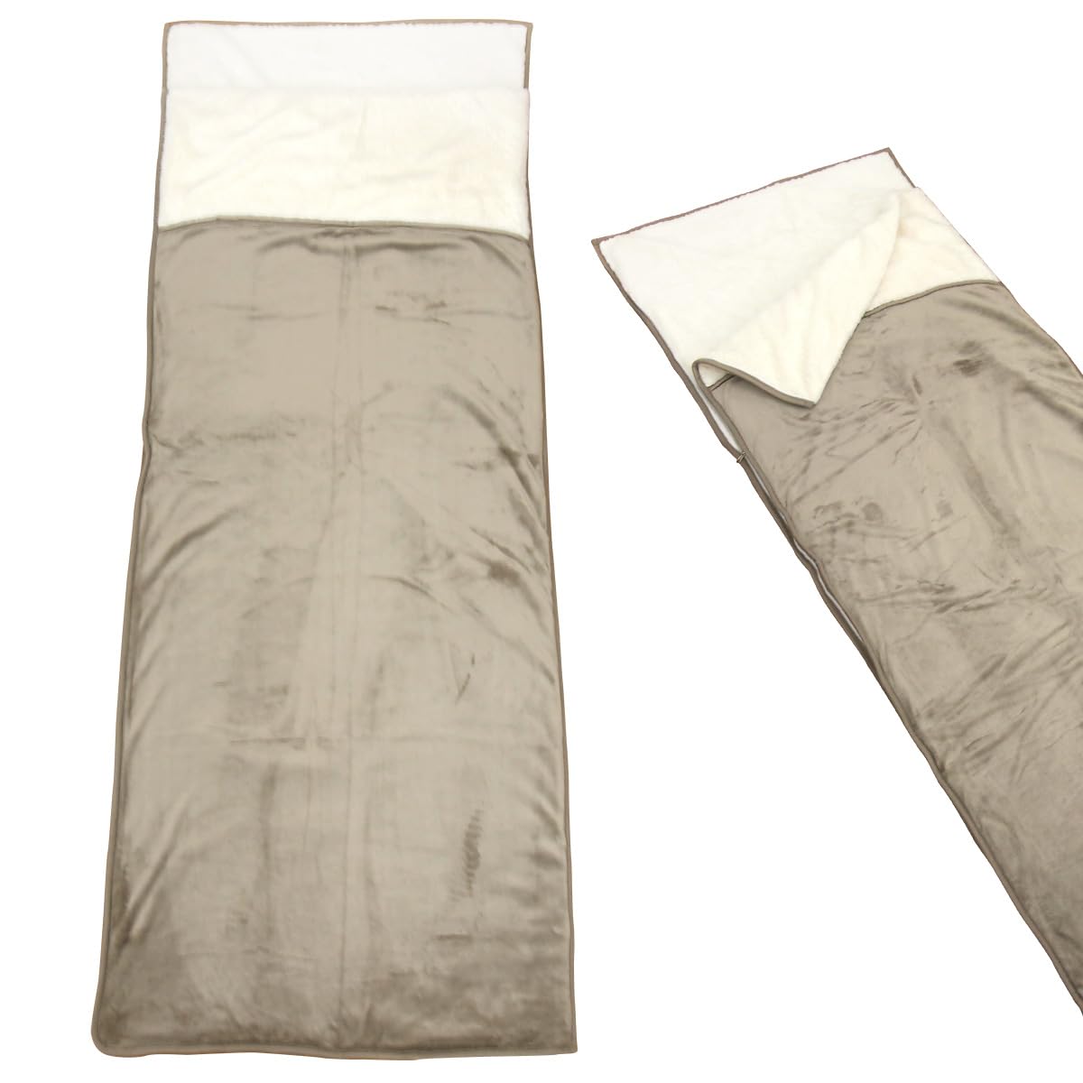 

Revelle Room Shruff Sleeping Bag 80 x 210 Sheep Cold Sleeping in the Car Blanket, Bag, Blanket, Single, cm, Flannel, Boa, Protection, Camping,