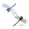 Künstliche Libellen-Dekoration mit Kordel/Anstecknadel Tragbar Outdoor Camping Mücken Fliegenabwehr Simuliertes 3D Libellenmodell Ornament Kinder Lernspielzeug