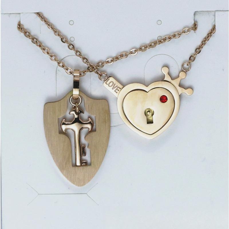 

Ожерелье Lock Пара Сцепляющая Пара Ожерелий