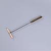 Wood Handle Copper Wire Pipe Brush - Rust Removal, Polishing, Deburring Steel Wire Brush