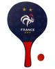 Strandracketar - Fartyg - 2 träracketar - 1 gummiboll - Unisex - Vuxen