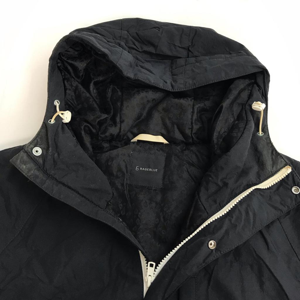 RAGEBLUE Mountain Parker Herren M Marinegrün Nylonjacke Oberbekleidung(GEBRAUCHT)