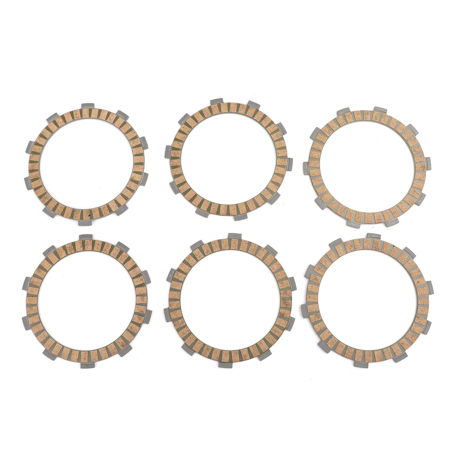 

Artudatech Clutch Friction Plate Kit Set for Yamaha XT225 Serrow YZ125H IT200 IT175 YZ175