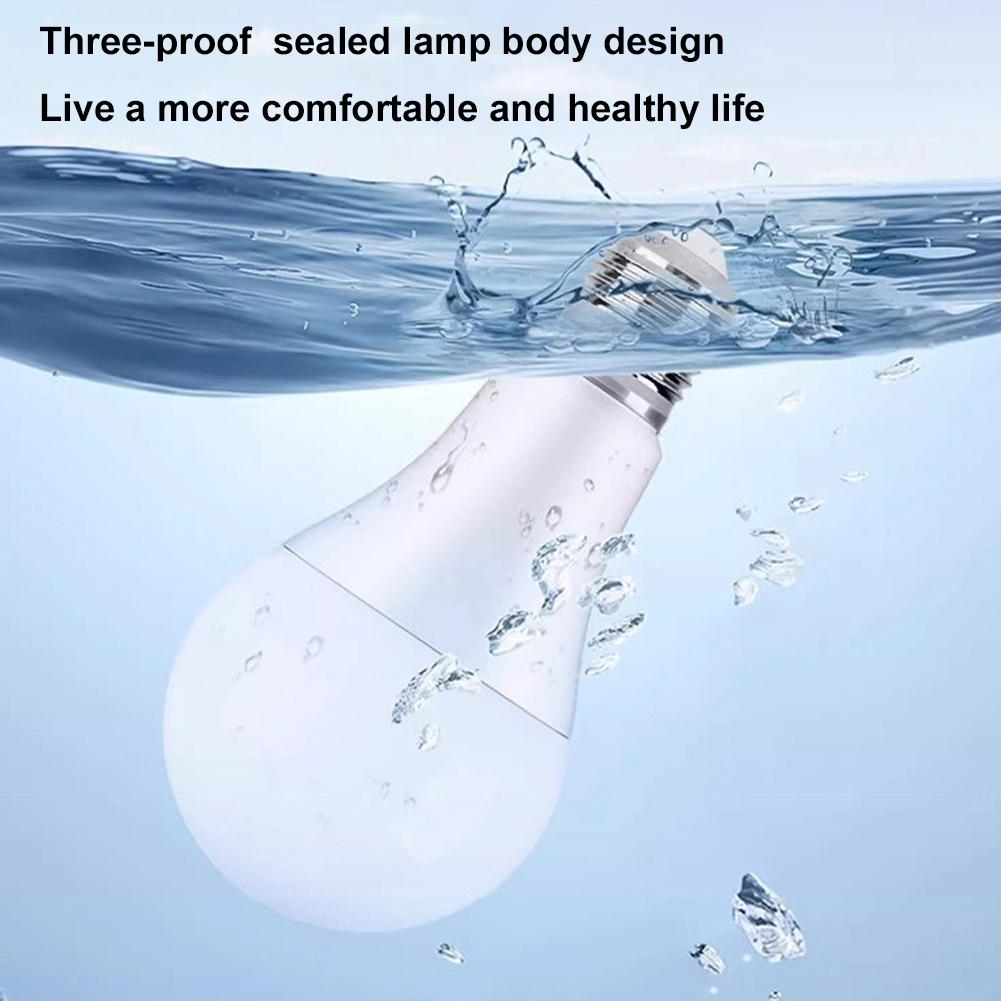 E27 LED Bulb, 3/7/12/25W Energy-Saving Light Bulb, 6500K Daylight White High Brightness Lamp for Bedroom, Kitchen & Home
