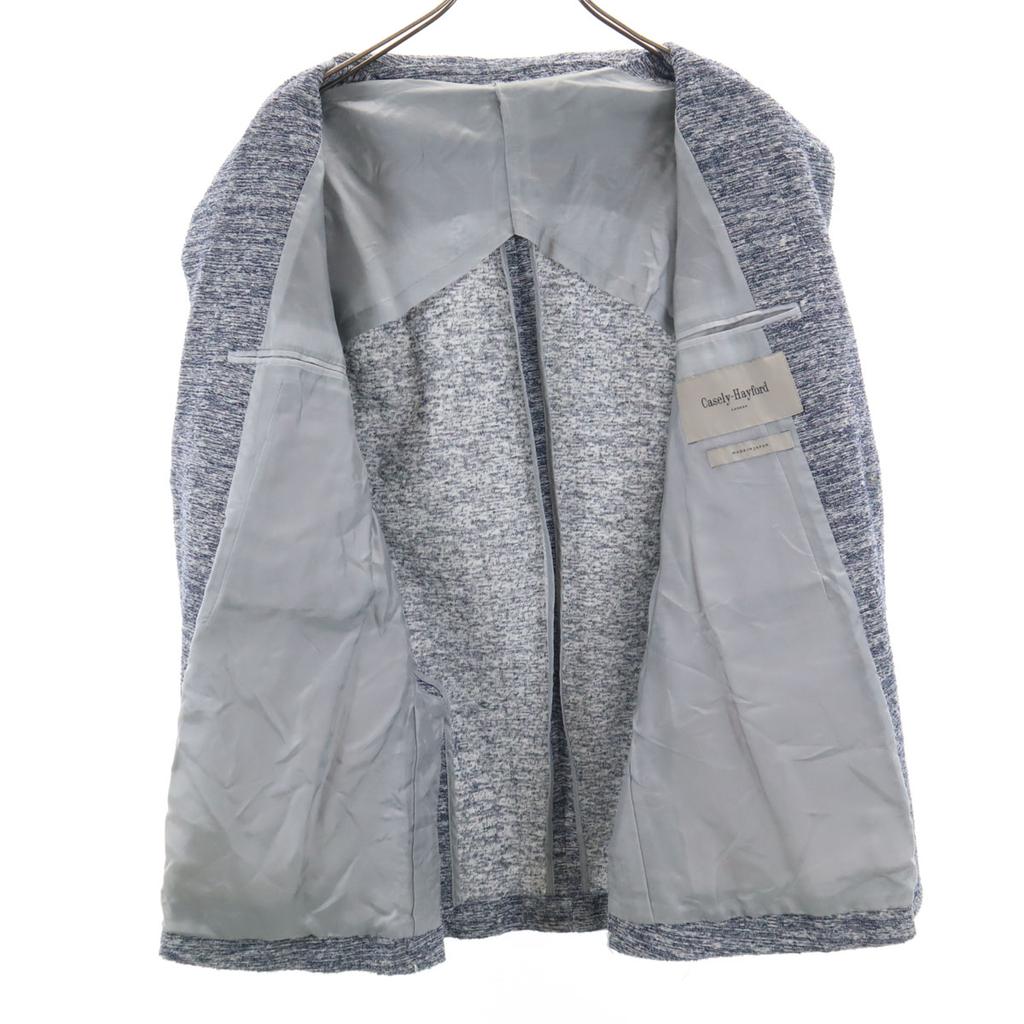 Casely Hayford made in Japan Pilegrund maßgeschneiderte Jacke 36 Marine Ancon Herren Gebraucht