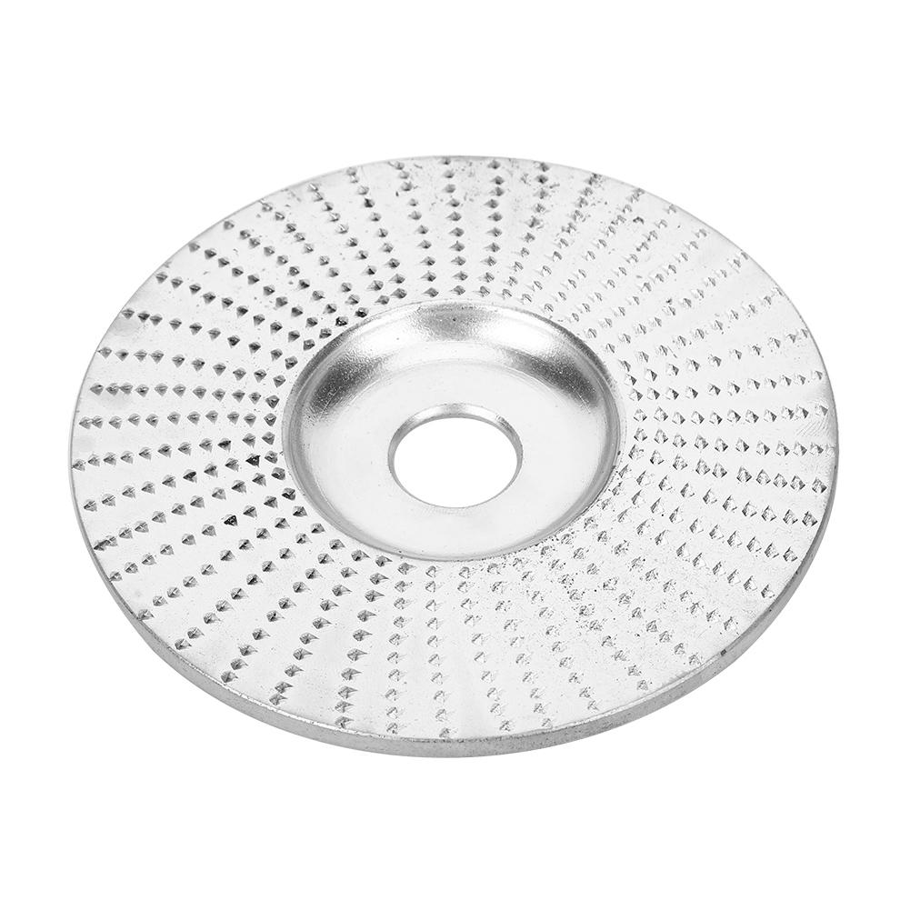 

Плоский шлифовальный диск для резьбы по дереву, шлифовальный инструмент для угловой шлифовальной машины, 100 мм, серебристый