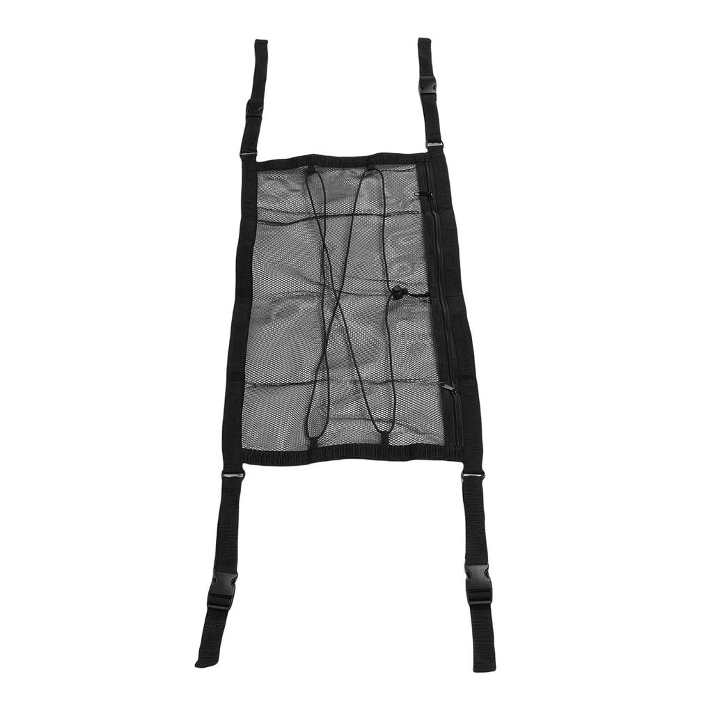 Wagen-Ladenetz für Kinderwagen 27,6x13,8 Zoll Dehnbar Faltbar Seiten-Ladenetz für zusätzlichen Stauraum Großer Stauraum