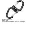 1/5Pcs 360 Degrees Rotating Hook Portable Lightweight Outdoor Camping Hiking S-shaped Swivel