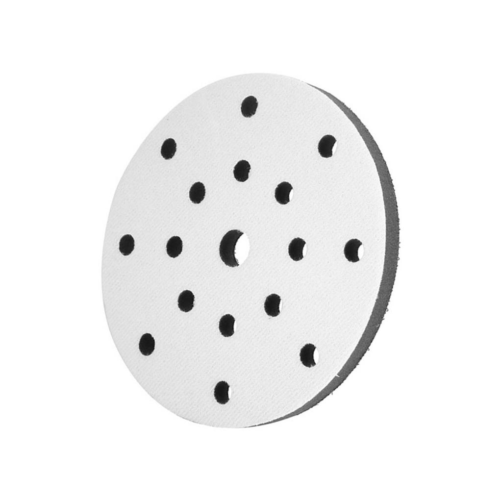 150mm Diameter Soft Buffer Sponge Interface Cushion Pad for Sanding Pads (6 holes)