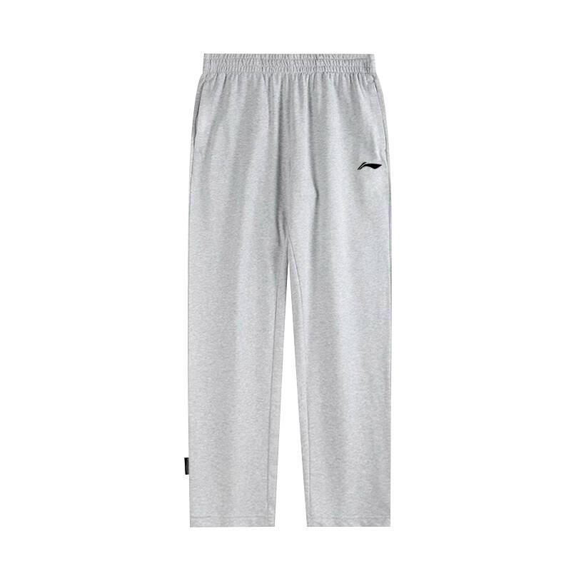 

Li Ning Серия Бадминтон Повседневные Трикотажные Спортивные Брюки Прямого Кроя Мужские низы AKLVD47-2 S