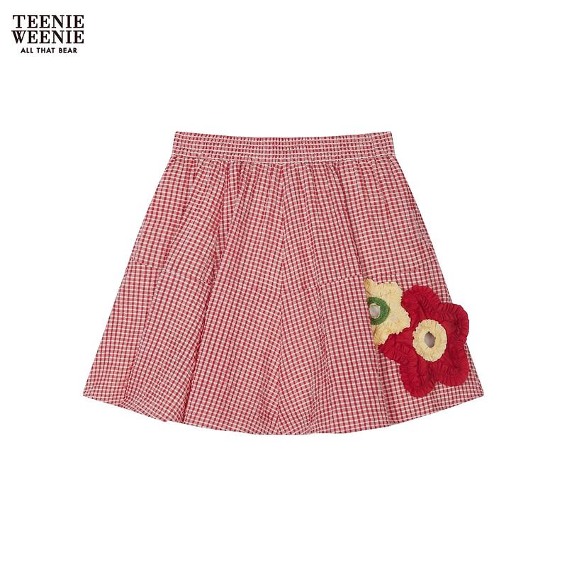 Teenie Weenie Women s Striped A-line Short Skirt M