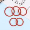 10 Stück Silikon-O-Ring für Kaffee 43,6*35*4,3 mm O-Ring VMQ Dichtung Dichtungsdicke 4,3 mm O-Ring Rotes Gummi