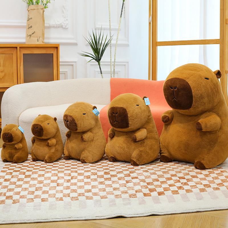 New Full-size Kapibara Plush Toy Large Capybara Doll Grab Machine Doll Girl Children's Gift