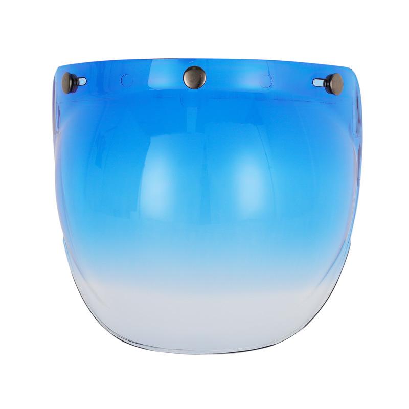Motorcycle Helmet Retro Helmet Harley Helmet Bubble Lens Three Button Helmet Windproof And Strong Light Proof Lens With Bracket