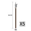 MOC Medieval Building Blocks Character Parts Model Toy Castle Knight Soldier Sword Bow Armor Shield Spear Piercing Parts Bricks