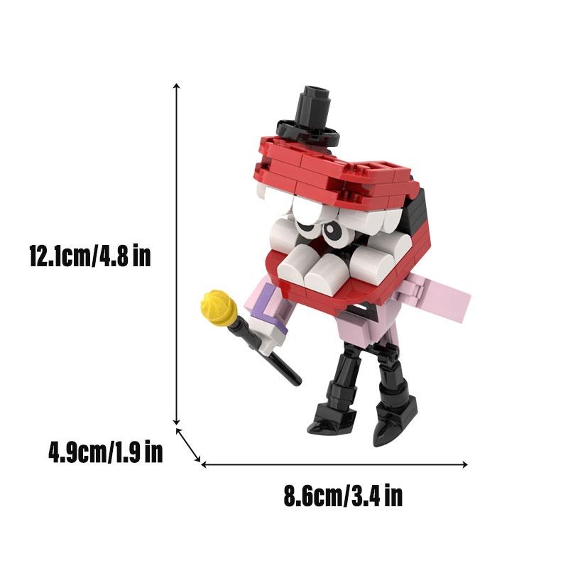 Jax Magical Circus Building Blocks Toy Compatible With Lego Diy Abs Plastic 400-800 Pieces