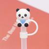 7Pcs Silicone Cute Animals Straw Covers Reusable Cartoon Animals Straw Caps Funny Tumbler Straw Plugs for Stanley 30/40 OZ Cups