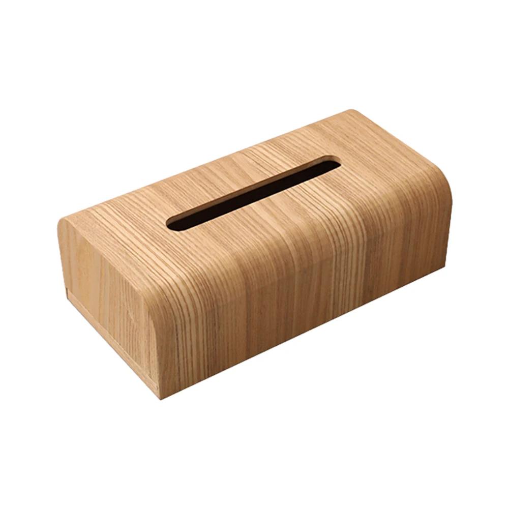 Einfache Luxus Nussbaumholz Taschentuchboxen Wohnzimmer Couchtisch Taschentuchbox Halter Tisch Schreibtisch Aufbewahrungsbox Heimdekoration