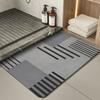 Bathroom Diatom Mud Mat Toilet Dirty Water Absorbent Easy To Take Care of Foot Mat Household Quick Drying Non-slip Mat