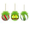 6CM Weihnachtskugel-Set (18 Stück) - Weihnachtsszene Dekorationen, Weihnachtskugel