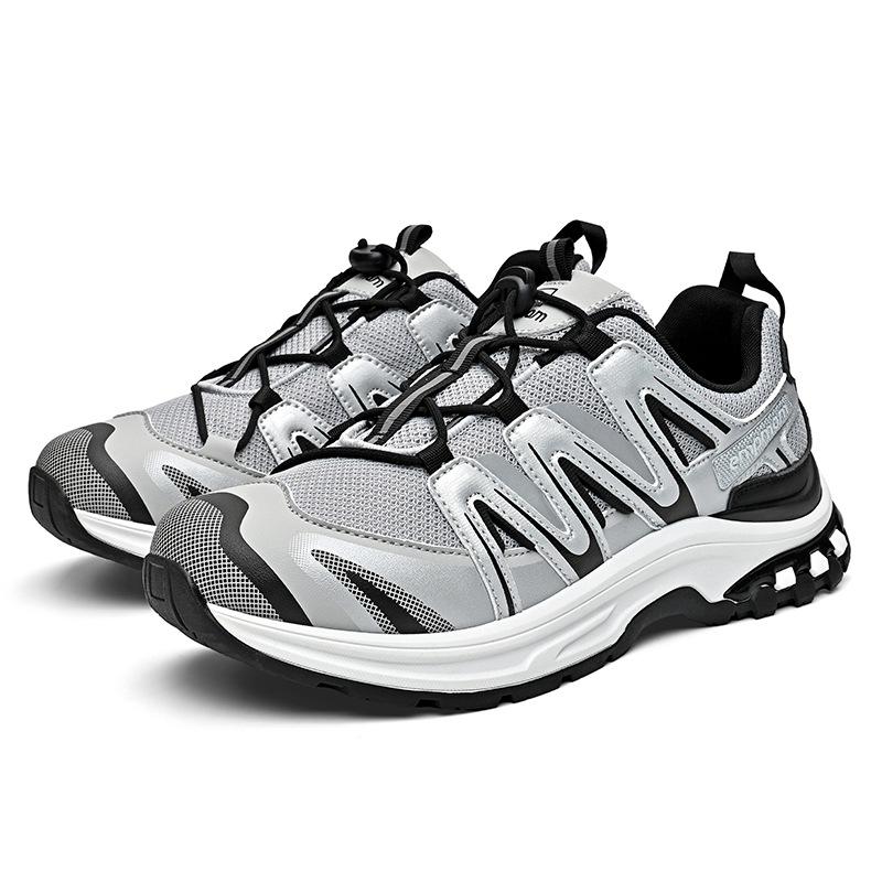 New Outdoor Hiking Shoes Men's and Women's Mesh Breathable Non-slip Wear-resistant Off-road Hiking Shoes Lightweight Cushioning Hiking Shoes