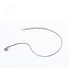 925 Sterling Silver Korean Version Simple Snake Bone Chain Bracelet Women Adjustable Trend Wild Fashion Jewelry Accessories