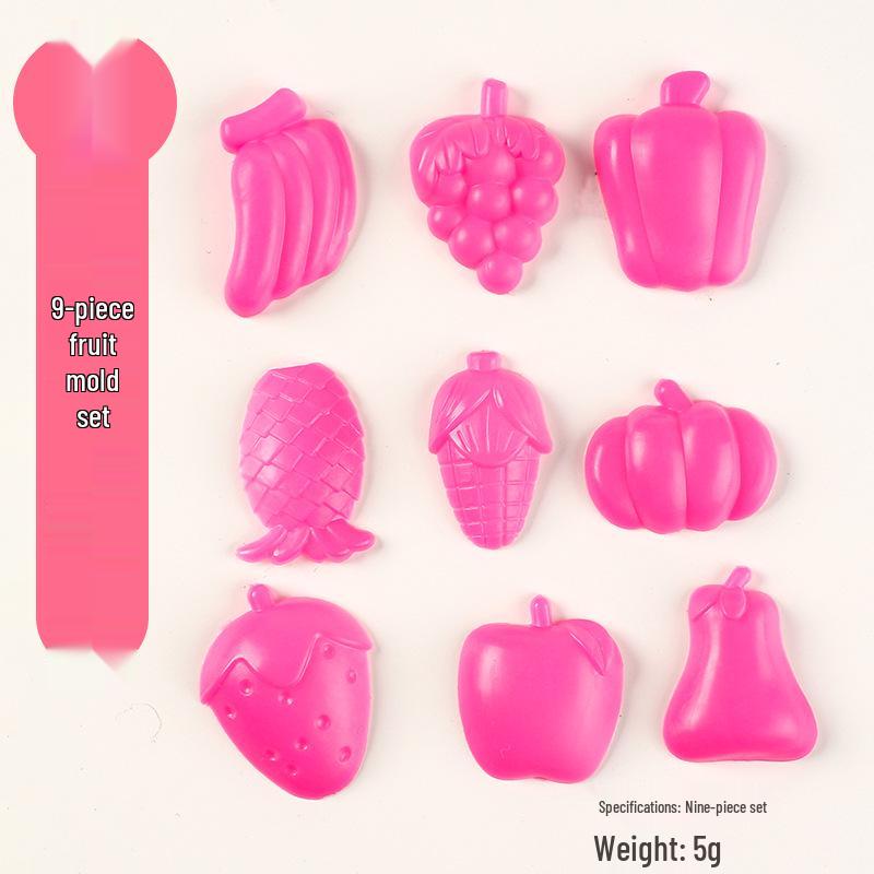 Children's DIY Super Light Clay Kit with Safe Space Rubber and Colored Clay Tools