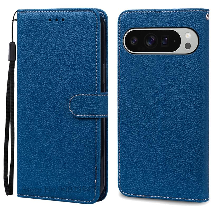 For Google Pixel 9 Pro Case Wallet Flip Leather Cover For Google Pixel 9 Pro XL Case Coque Fundas Wallet Pouch Bags