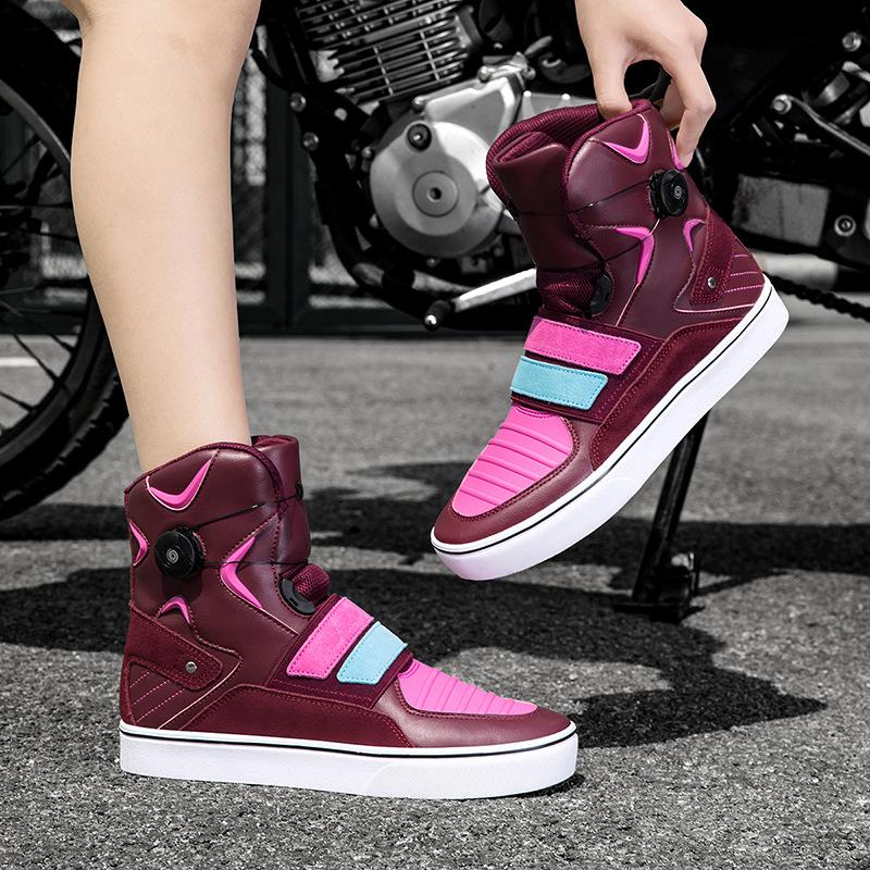 Motorradschuhe Reiten Herren Ritter Vierjahreszeiten Boardstiefel Rennsport Reiseausrüstung