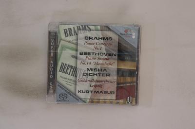 CD MISCHA DICHTER, GEWANDHAUSORCHESTER - Brahms Piano Concerto No. 1 / Beeth PTC5186124 PentaTone Class 2009 Europe Classical Used