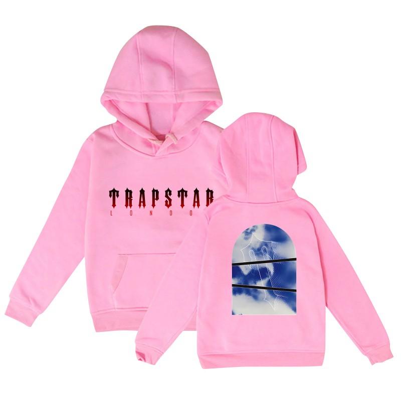 Unisex Letter Print Hooded Sweatshirt Loose Fit Long Sleeve Casual Pullover Winter