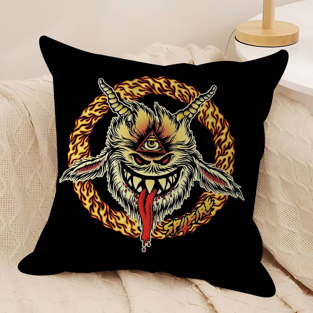 

Art S-Spitfire S-Skateboard Pillow Gifts Home Office Furnishings Bedroom Sofa Car Cushion Cover Case 45x45cm 12x12Inch