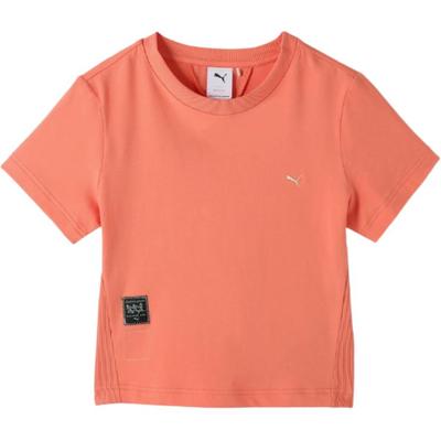 Minimalist Casual Round Neck Dopamine Short Sleeve T-Shirt Women Tops 630609-75