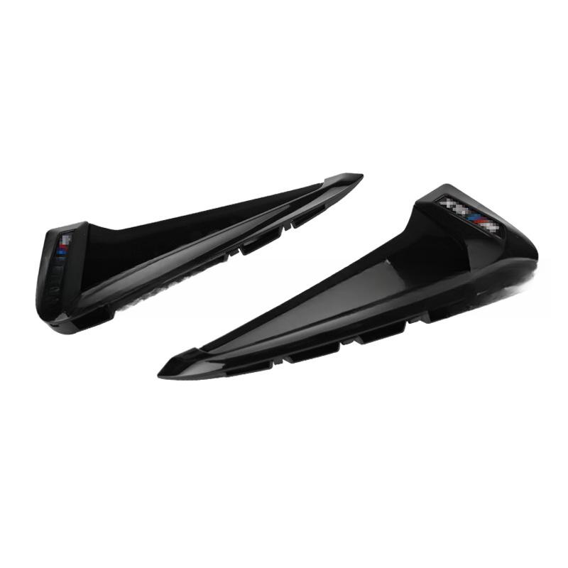 Bilprodukter for BMW X5 F15 X5M F85 14-18 Bilstyling ABS Bil Hai Gjeller Side Skjermventil Dekorasjonsklistremerker Biltilbehør