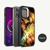 Zenitsu Agatsuma Phone Case Magnetic Case For iPhone 17 16 14 13 12 11 15 Pro Max For Wireless Charge Cover