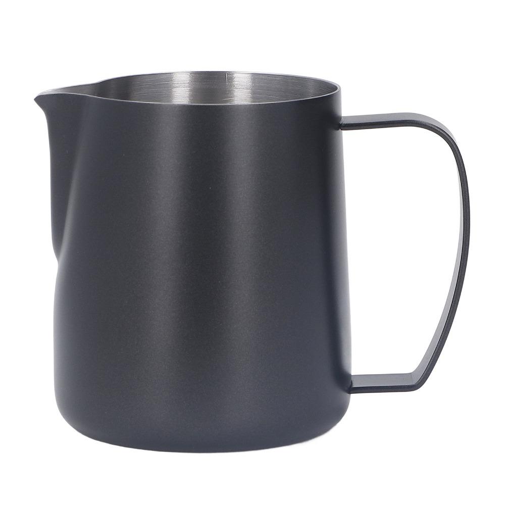 Tip Mouth Milk Frother Cup Thickened Stainless Steel Milk Steaming Pitcher Coffee Making